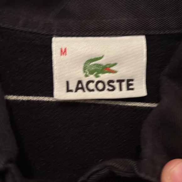 Size medium Lacoste long sleeve - Picture 3 of 4